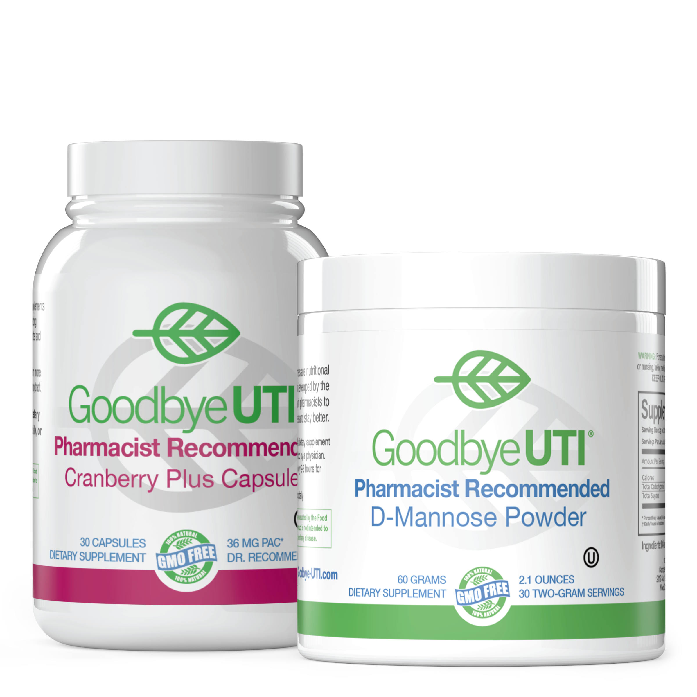 Clear & Protect Kit – Cranberry + D-Mannose Powder