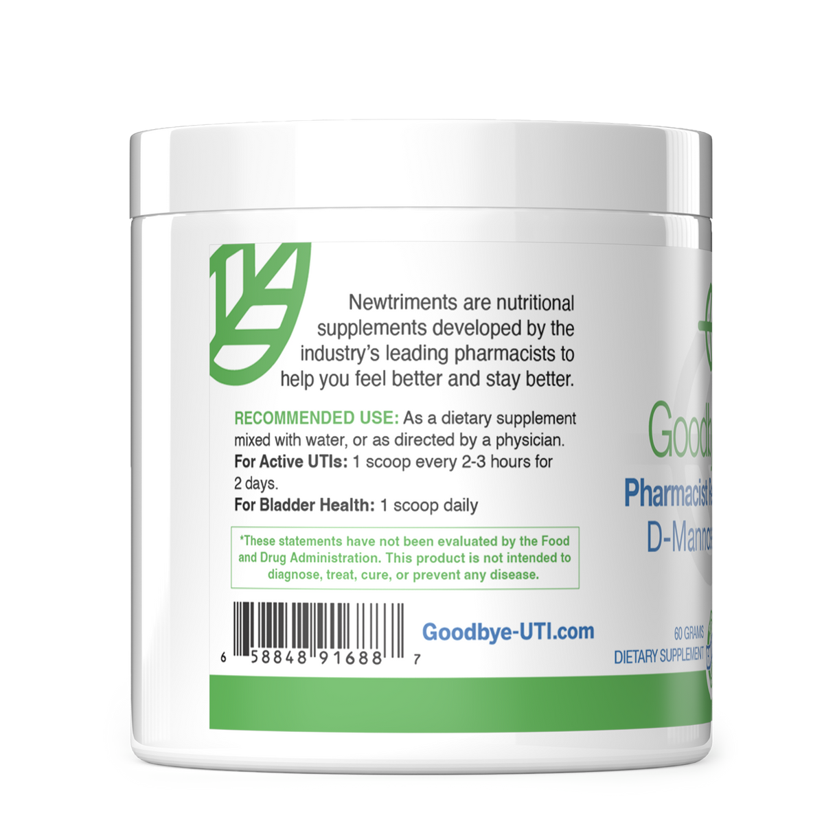 Men's Prostate Support Kit - 16oz Advanced Formula + D-Mannose Powder