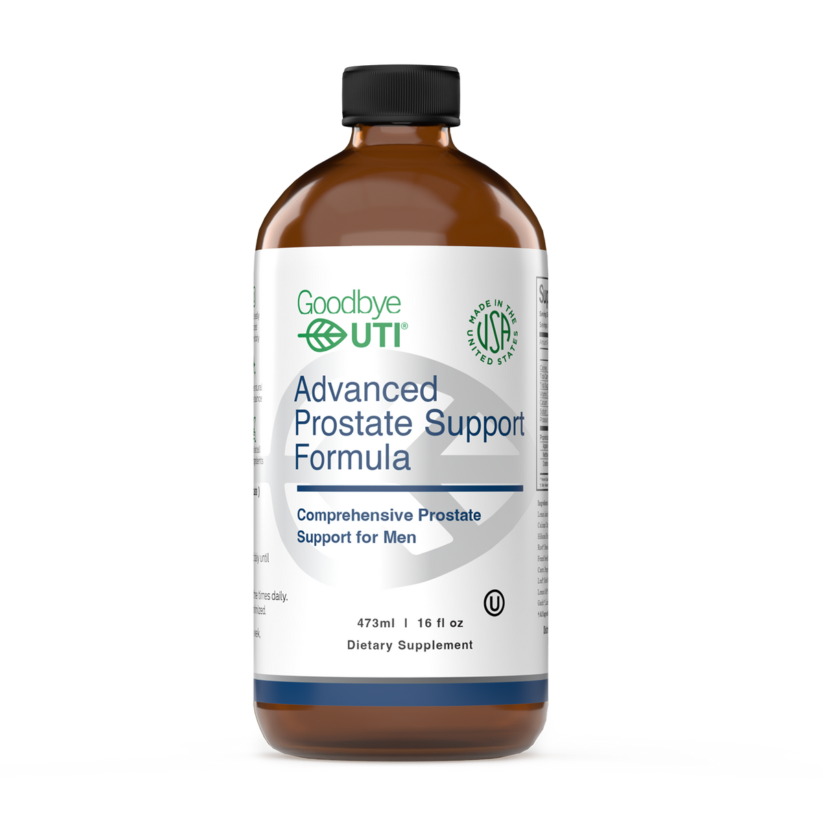 Men's Prostate Support Kit - 16oz Advanced Formula + D-Mannose Powder
