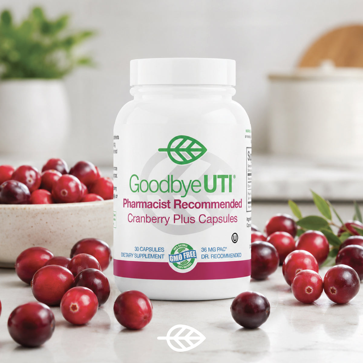 Cranberry Plus Capsules - 30 & 60 Day Supply for Urinary Support