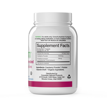 Clear & Protect Kit – Cranberry + D-Mannose Powder