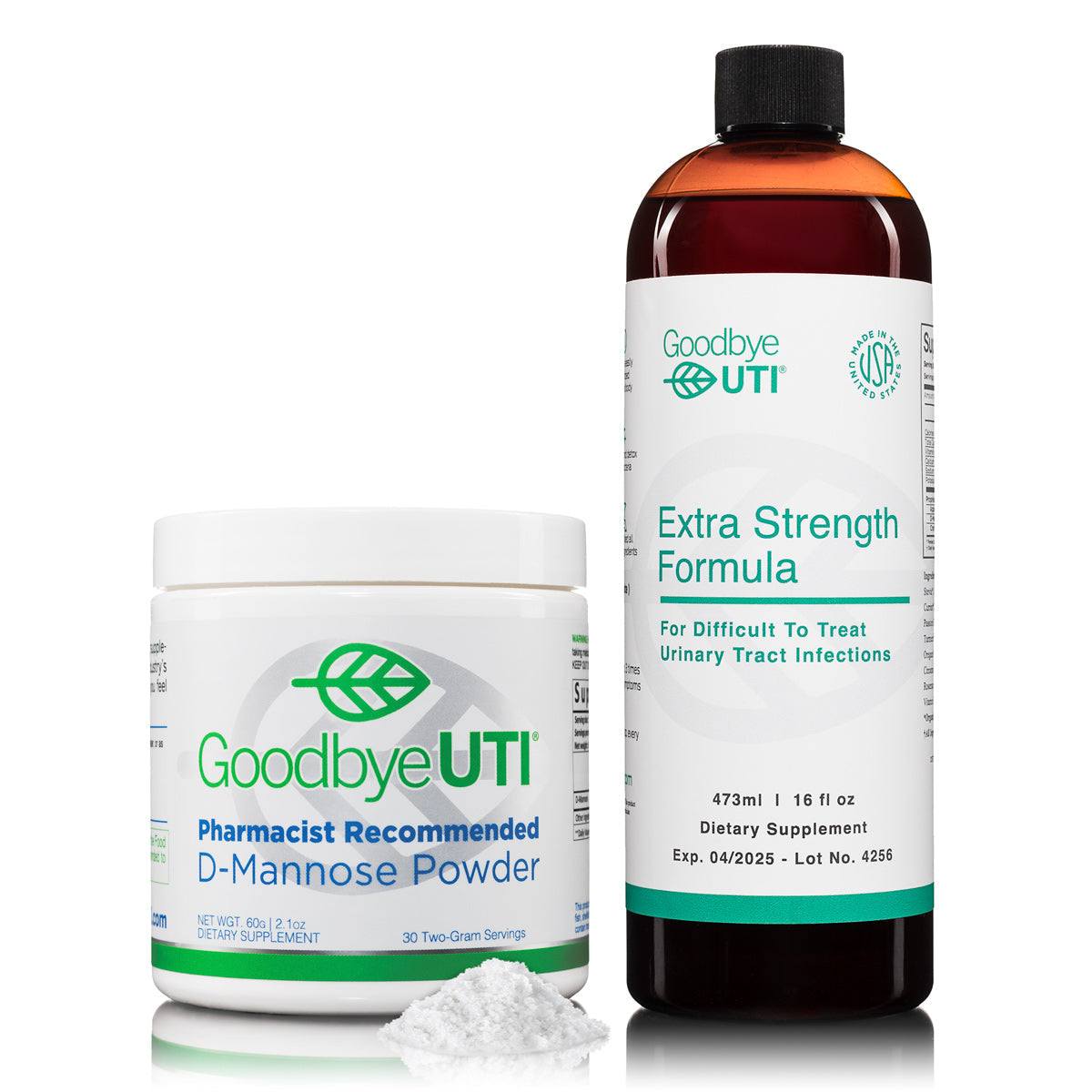 Large Extra Strength UTI Kit for Fast Relief- UTI Treatment at Home with 16 oz. Extra Strength Formula