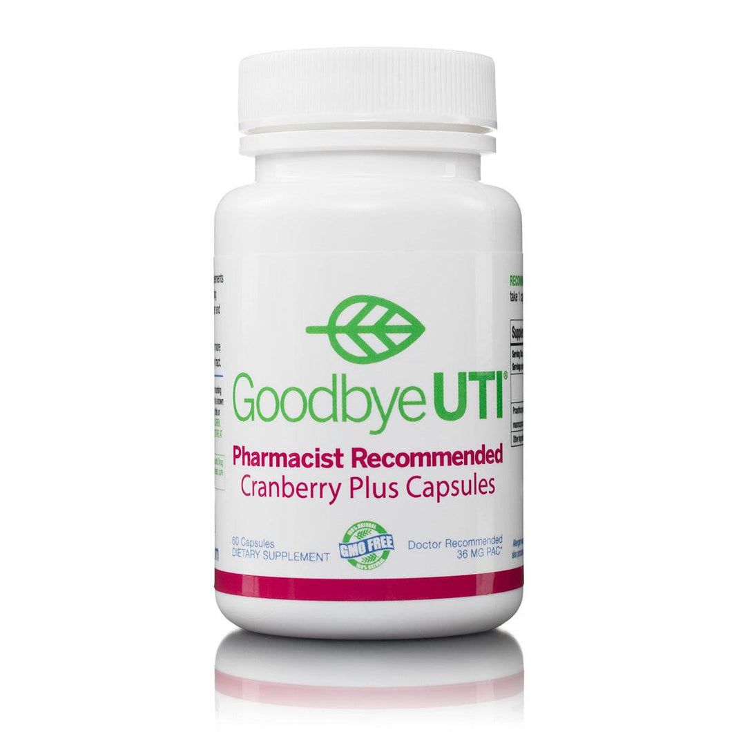 Cranberry Plus 36 mg Capsules- How to Prevent UTIs