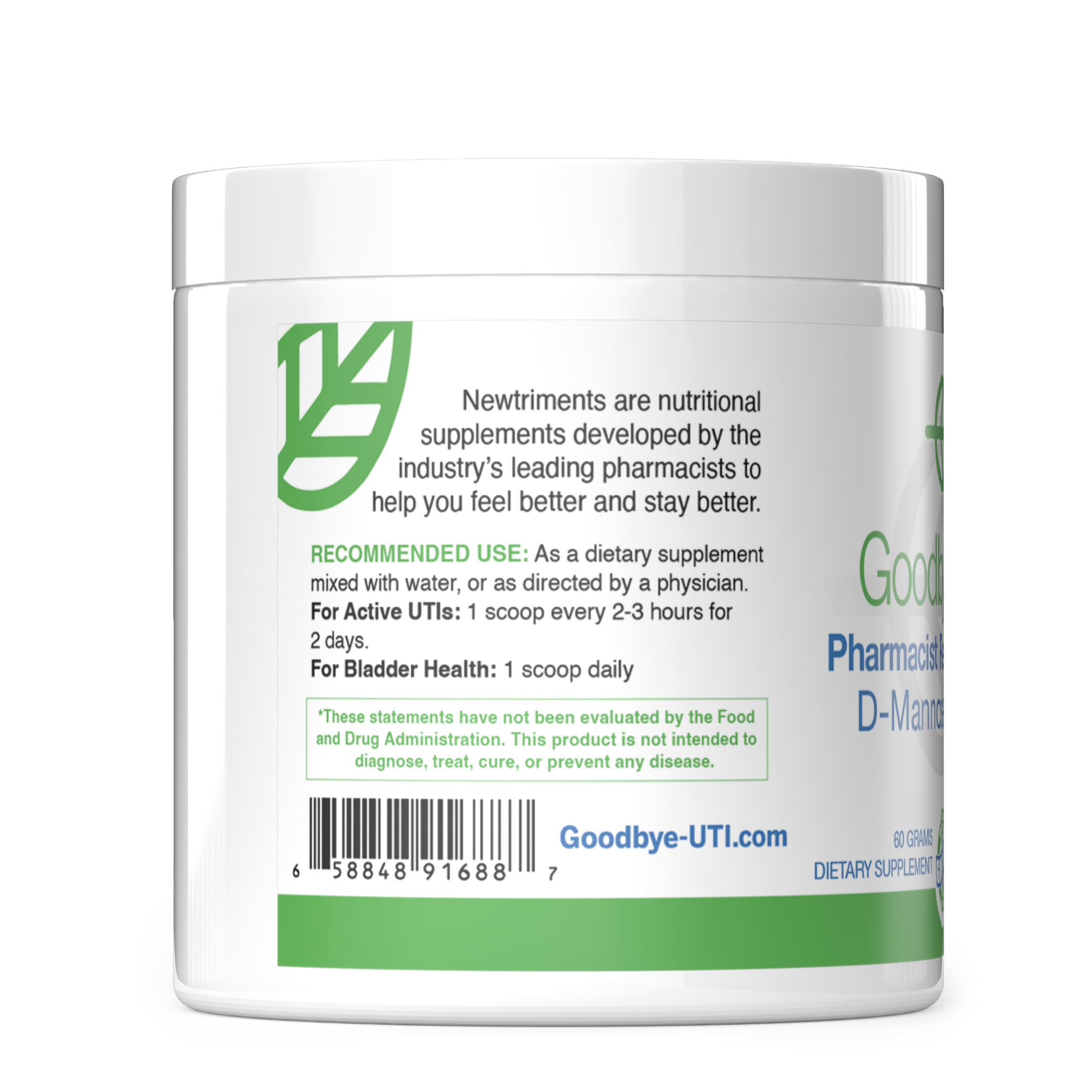 Test & Support Kit – At-Home Urinary Health Test + D-Mannose