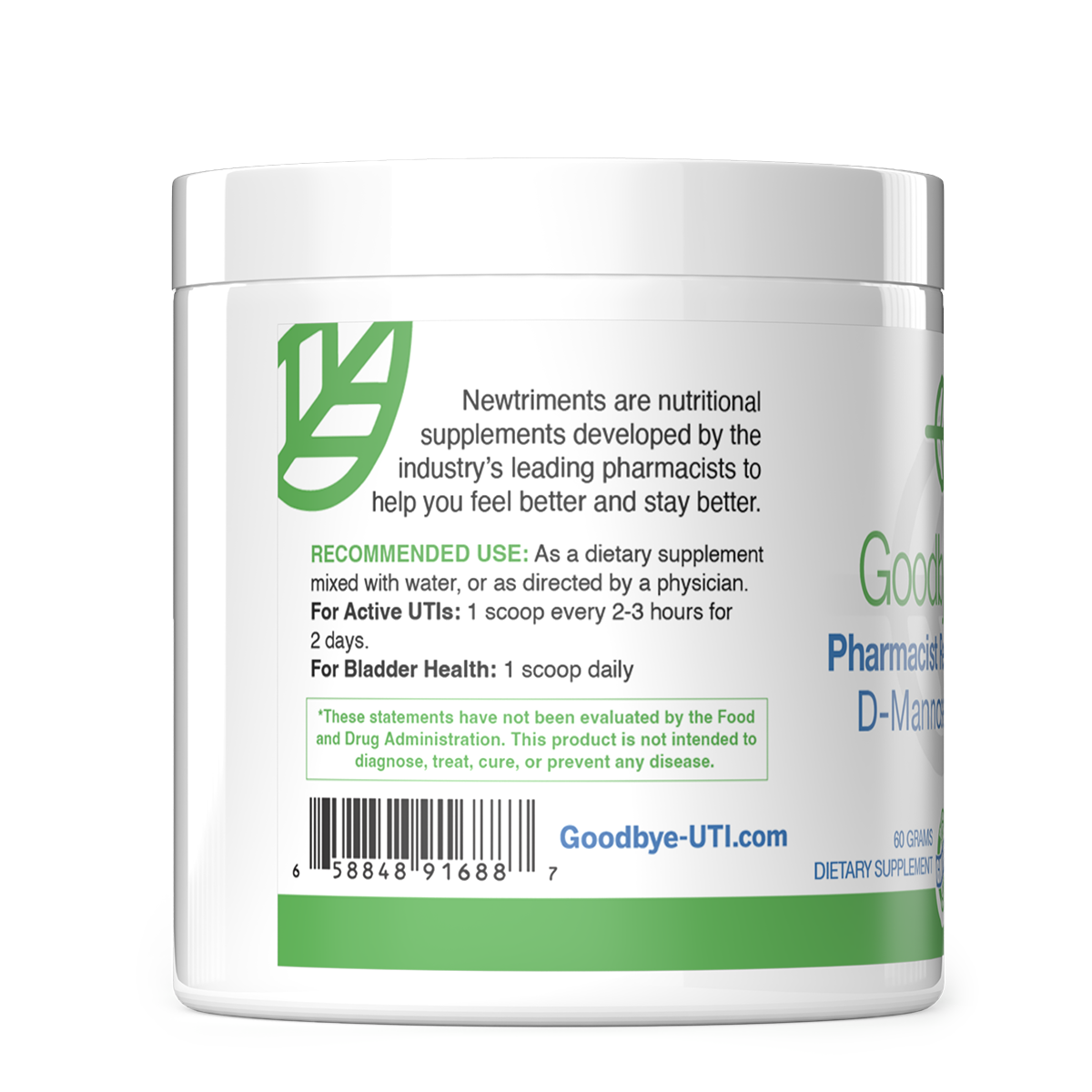 Men's Prostate Support Kit - 16oz Advanced Formula + D-Mannose Powder