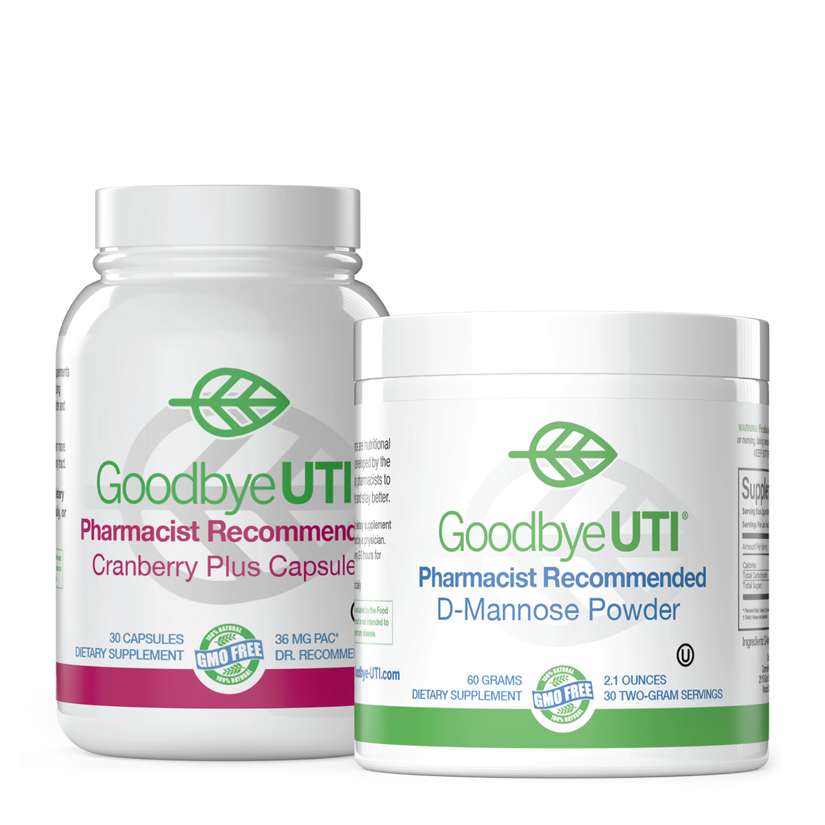 Clear & Protect Kit – Cranberry + D-Mannose Powder