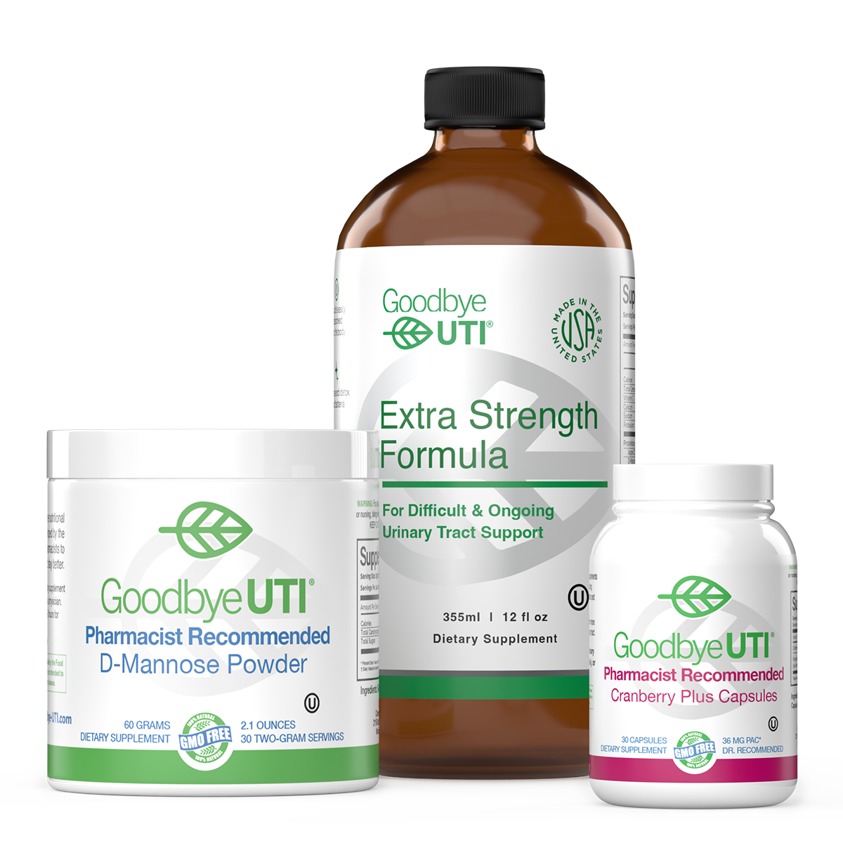 Stubborn UTI Kit for Ongoing Urinary Support