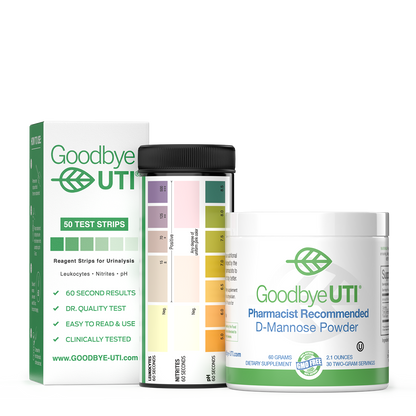 Test & Support Kit – At-Home Urinary Health Test + D-Mannose